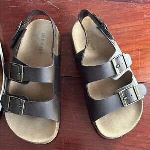 Old Navy Kids Brown Moccasins and Sandals